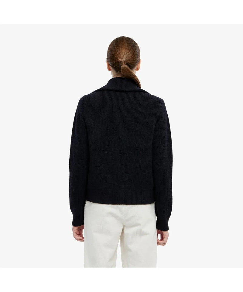 女款【WE ARE】韓國LACOSTE鱷魚拉鏈針織外套AF311E55N