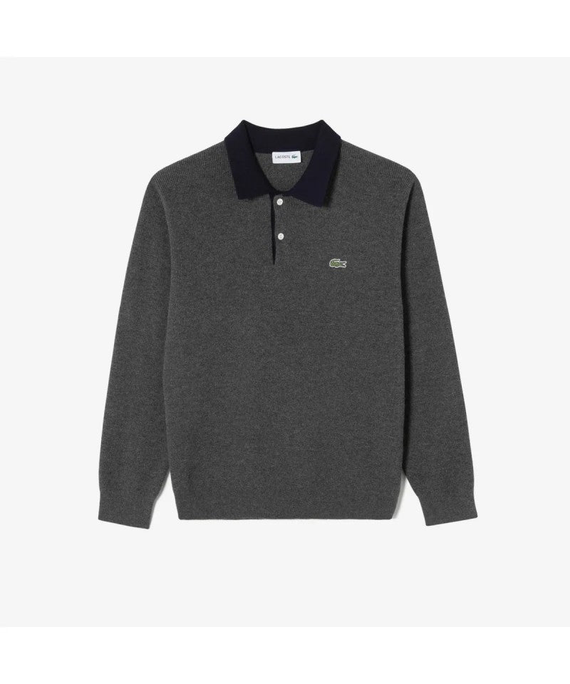 男款【WE ARE】韓國LACOSTE鱷魚羊毛上衣AH405E55N