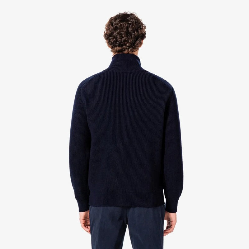 男款【WE ARE】韓國LACOSTE鱷魚拉鏈針織外套AH155E55N