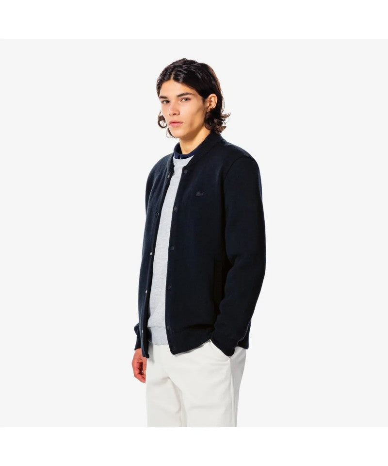 男款【WE ARE】韓國LACOSTE鱷魚羊毛外套AH331E55N