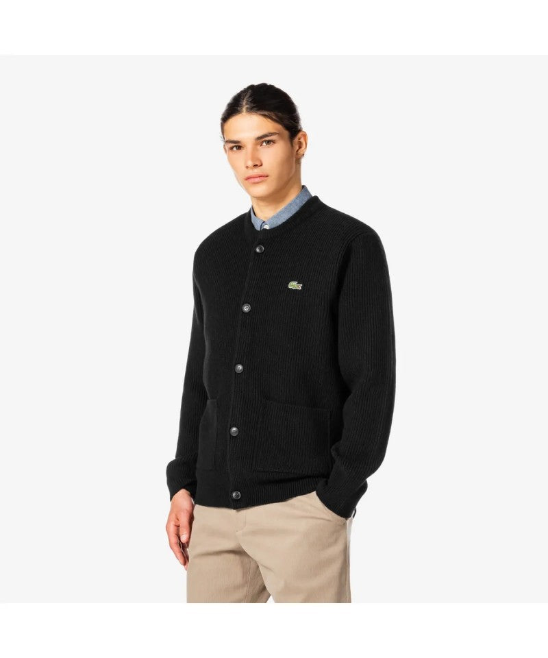 男款【WE ARE】韓國LACOSTE鱷魚針織開衫外套AH503E55N