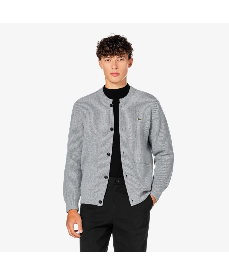 男款【WE ARE】韓國LACOSTE鱷魚針織開衫外套AH503E55N