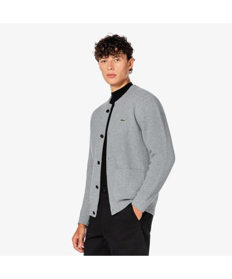 男款【WE ARE】韓國LACOSTE鱷魚針織開衫外套AH503E55N