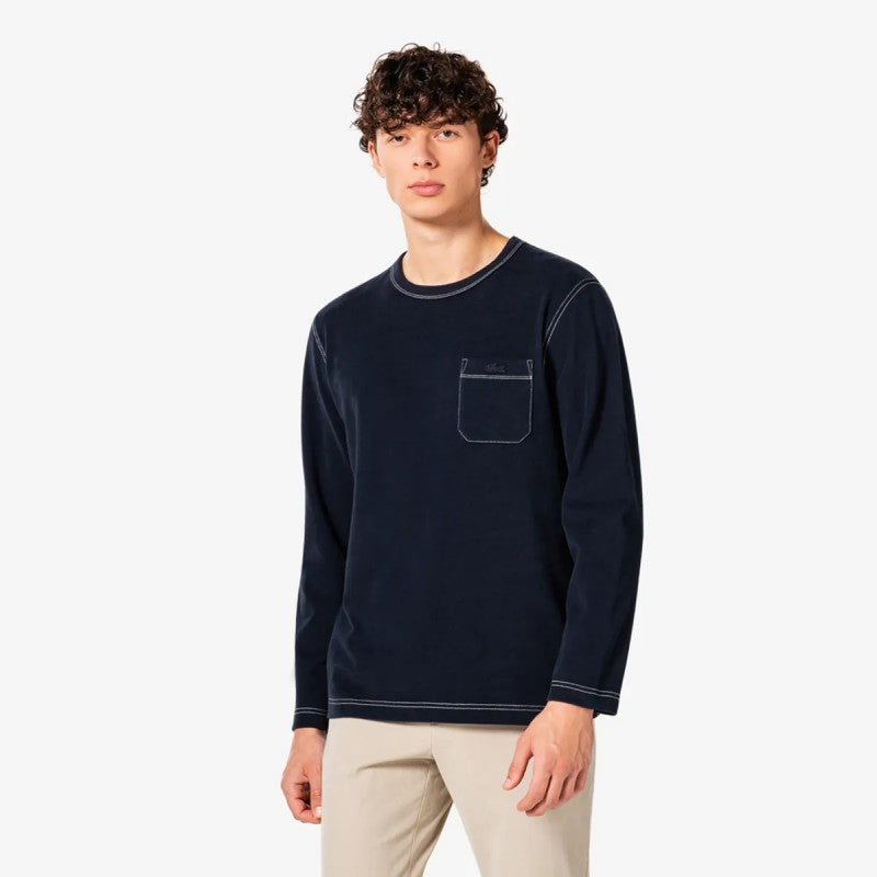 男款【WE ARE】韓國LACOSTE鱷魚長袖T恤TH367E55N