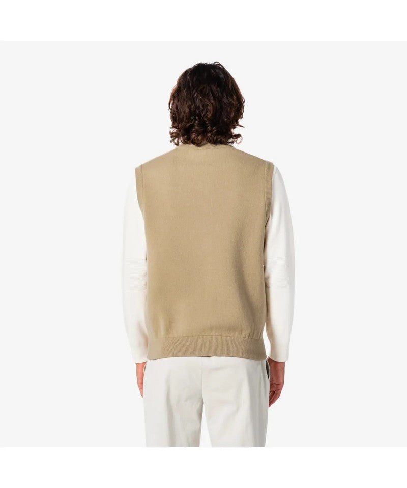 男款【WE ARE】韓國LACOSTE鱷魚針織無袖外套馬夾AH476E55N