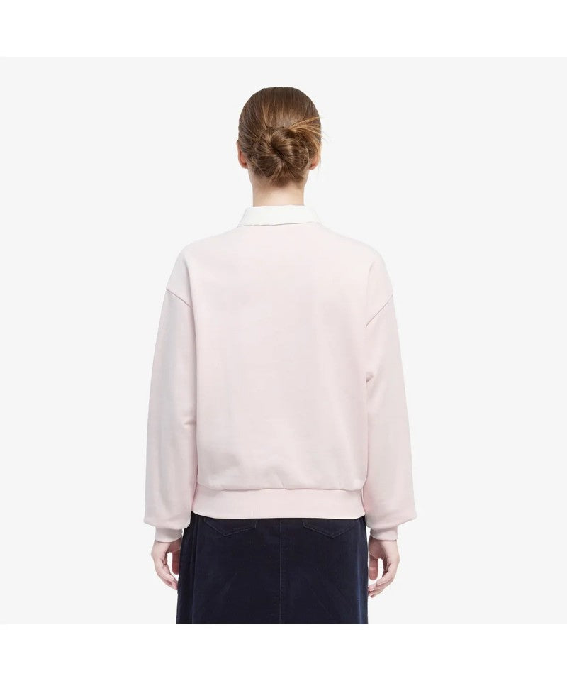 女款【WE ARE】韓國LACOSTE鱷魚翻領大學T衛衣SF240E55N