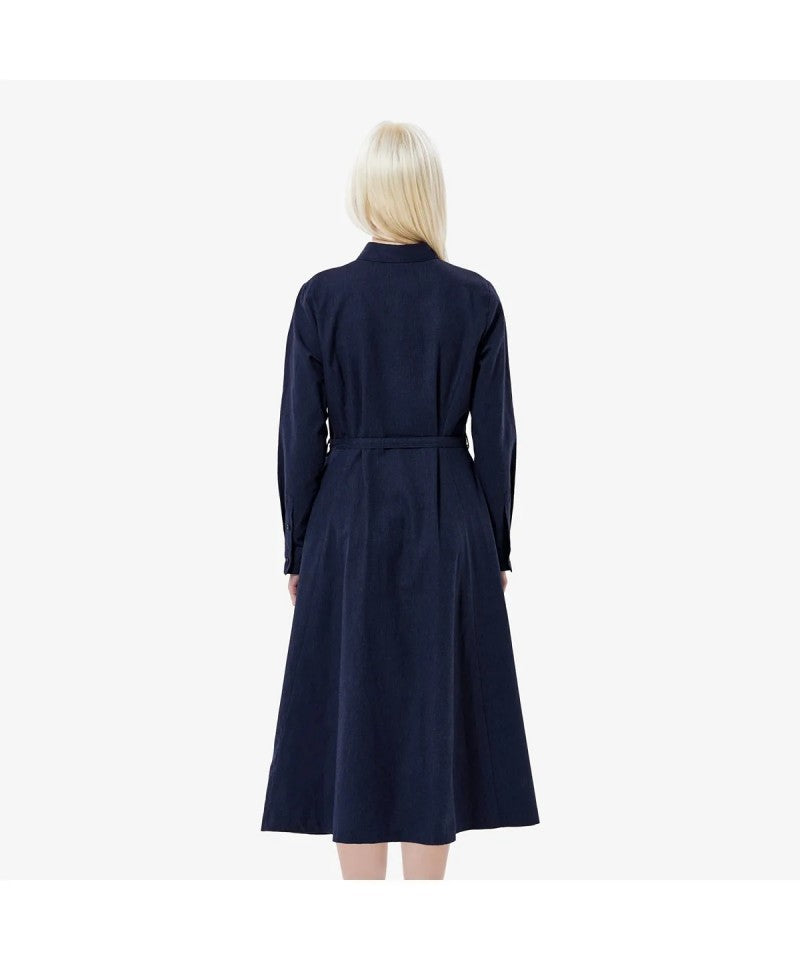 女款【WE ARE】韓國LACOSTE鱷魚係腰連衣裙EF996E55N