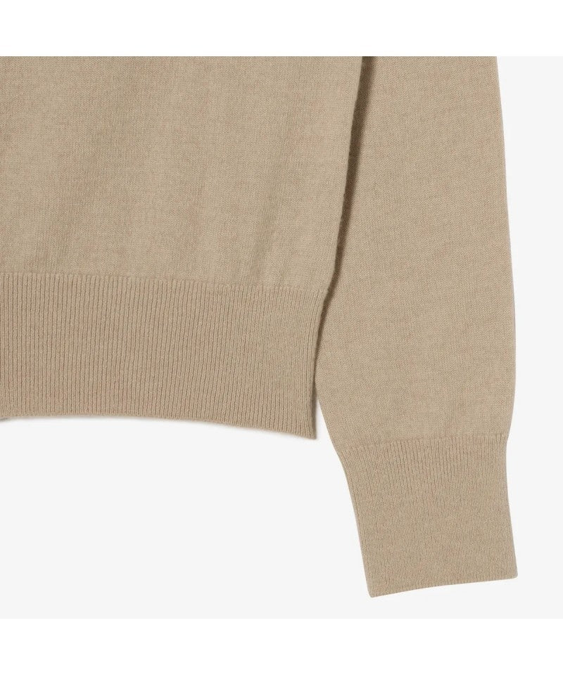 女款【WE ARE】韓國LACOSTE鱷魚針織羊毛開衫AF122E55N