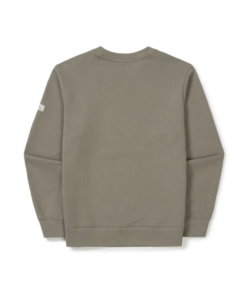 【WE ARE】韓國snow peak雪峰 女款手臂布標大學T S26SWFHT51