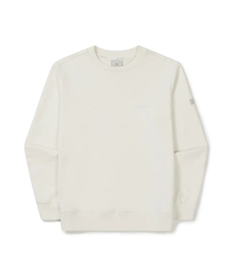 【WE ARE】韓國snow peak雪峰 女款手臂布標大學T S26SWFHT51