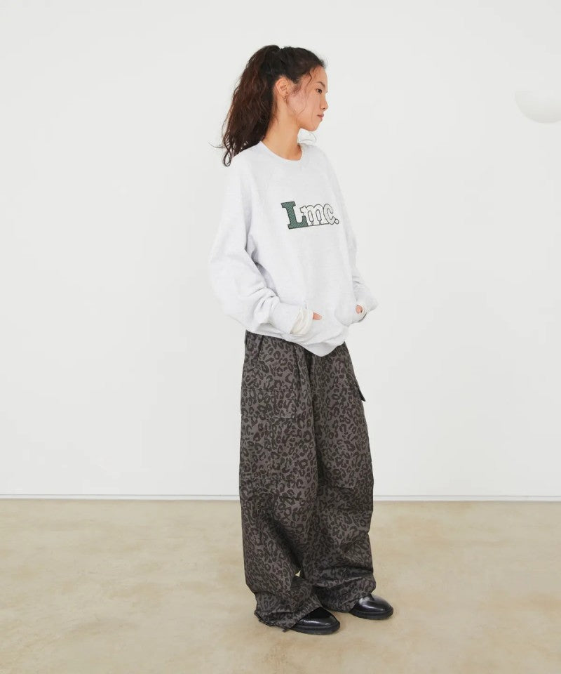 【WE ARE】韓國LMC 豹紋工裝褲  0LM46CPT102