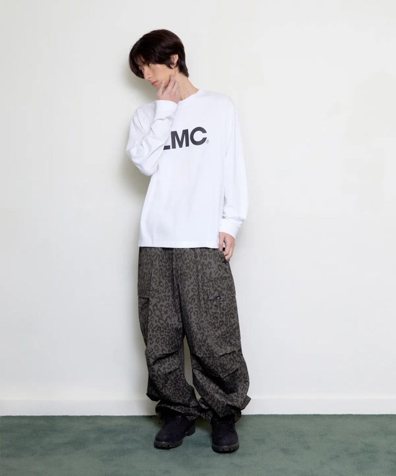 【WE ARE】韓國LMC 豹紋工裝褲  0LM46CPT102
