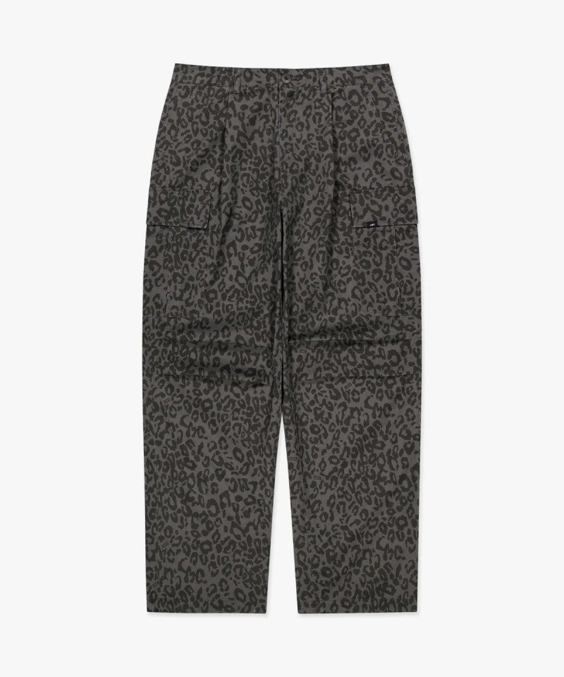 【WE ARE】韓國LMC 豹紋工裝褲  0LM46CPT102