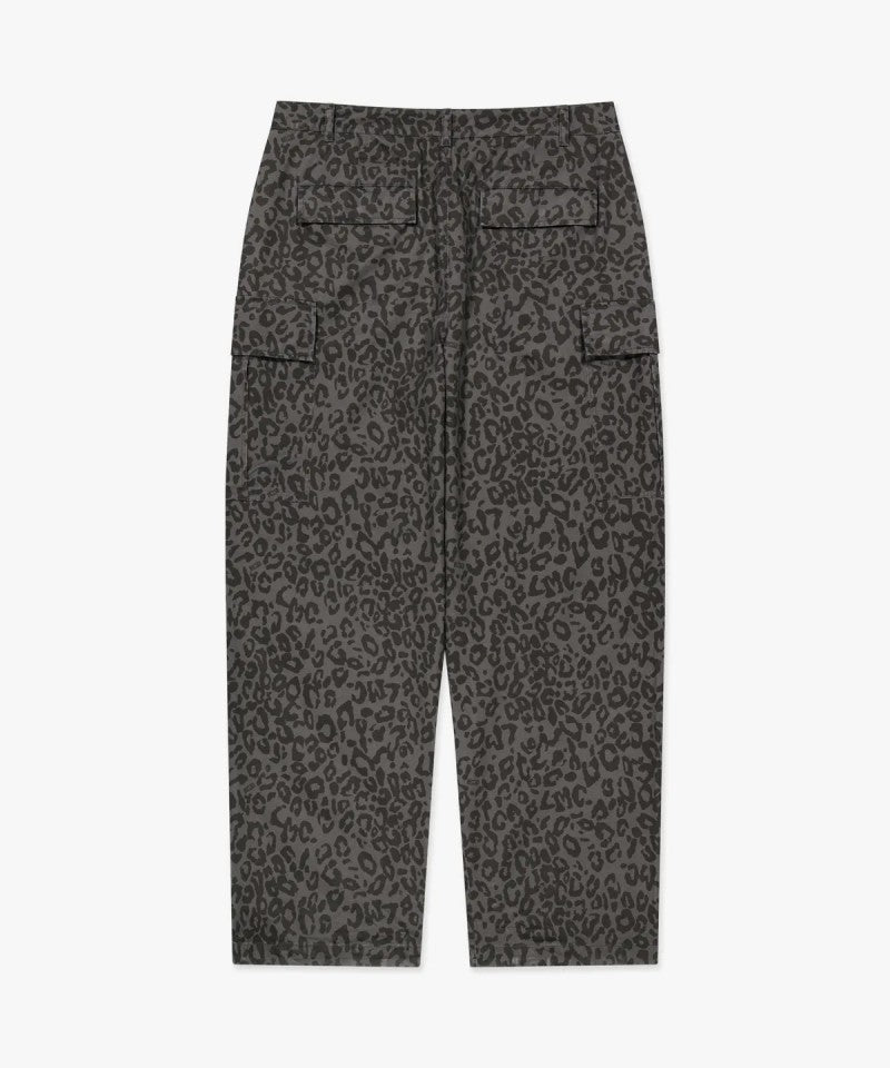 【WE ARE】韓國LMC 豹紋工裝褲  0LM46CPT102
