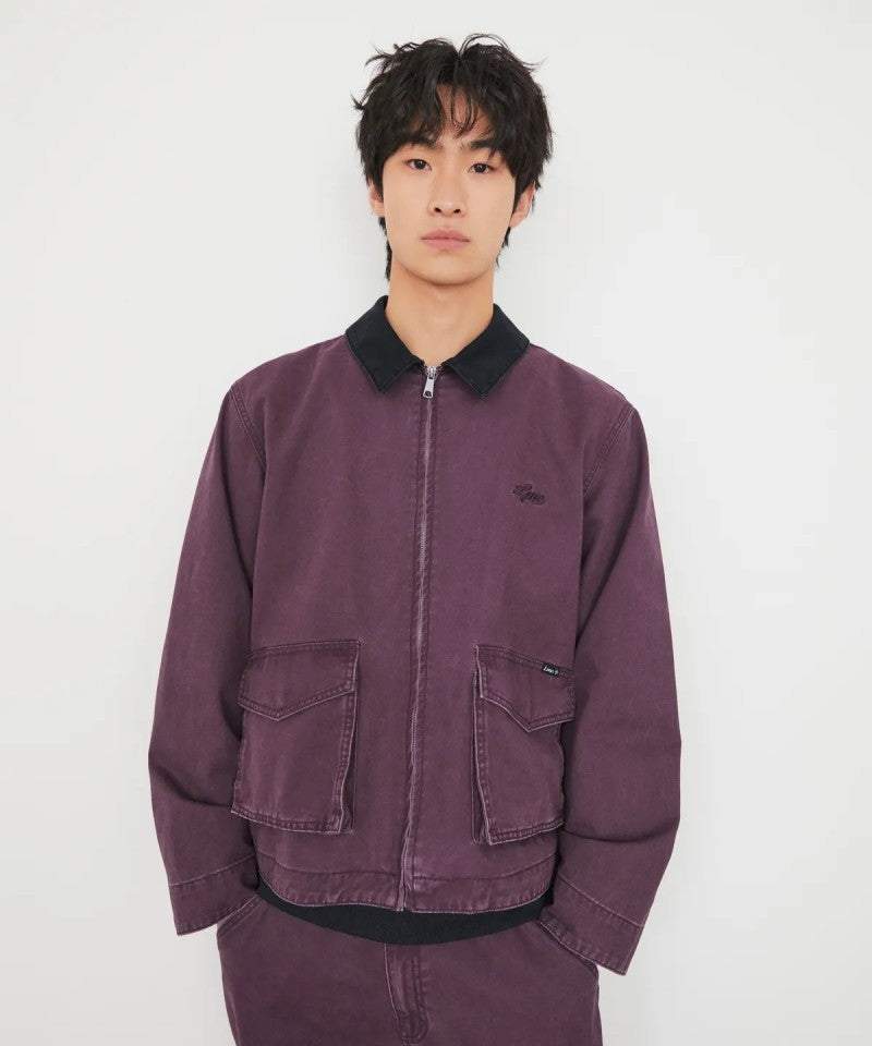 【WE ARE】韓國LMC異材質接拼夾克外套 0LM46SJK421