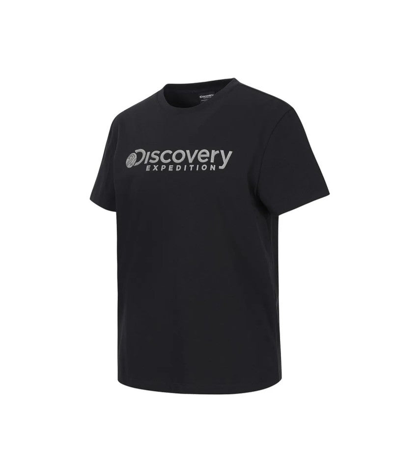 800那件！女款【WE ARE】韓國Discovery sorona涼感防曬經典大logo短袖T恤DWRS72063