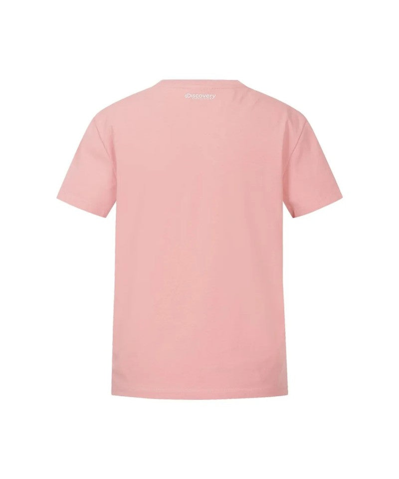 800那件！女款【WE ARE】韓國Discovery sorona涼感防曬經典大logo短袖T恤DWRS72063