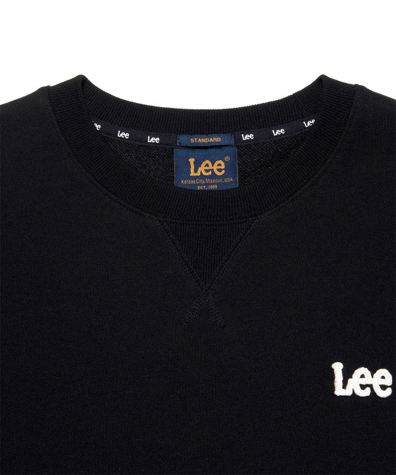 【WE ARE】韓國LEE休閒圓領大學T衛衣LE2601CR13