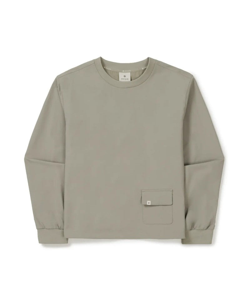 女款【WE ARE】韓國snow peak雪峰 尼龍小口袋大學T S26SWTHT27