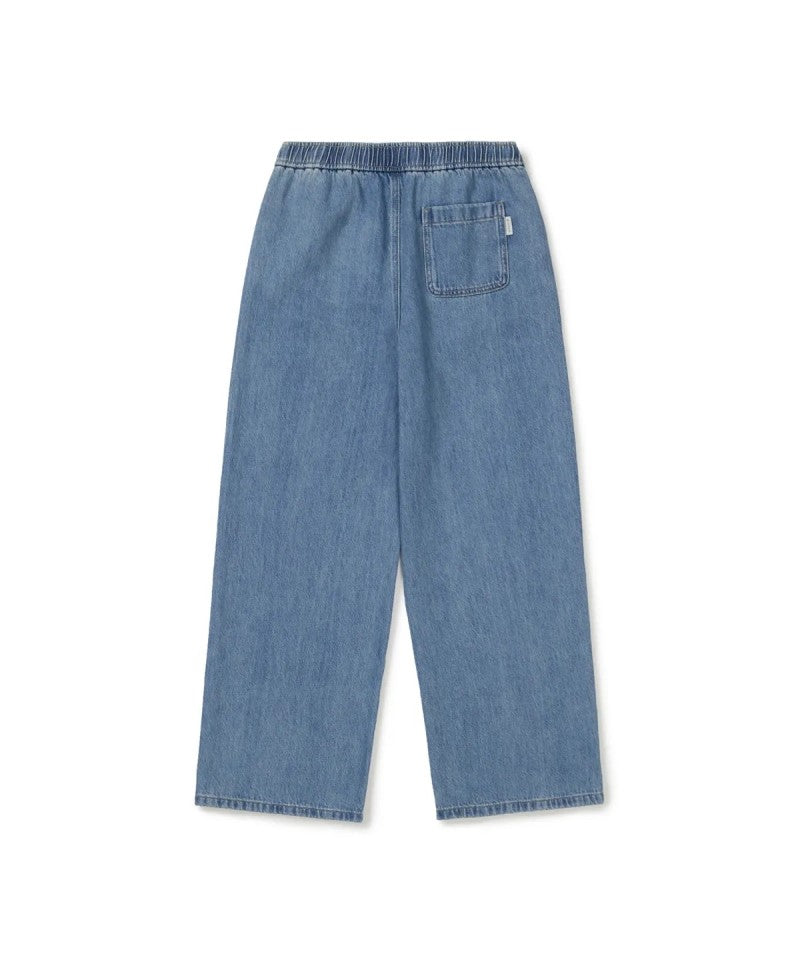 女款【WE ARE】韓國snow peak雪峰休閒寬鬆牛仔褲S26ZWFPT77