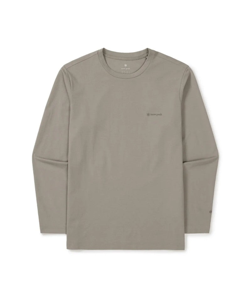 男款【WE ARE】韓國snow peak雪峰彈力基礎長袖T恤S26SMTTL20