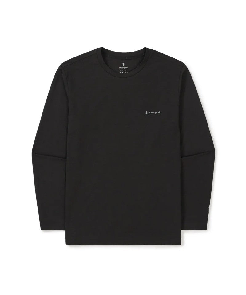 男款【WE ARE】韓國snow peak雪峰彈力基礎長袖T恤S26SMTTL20