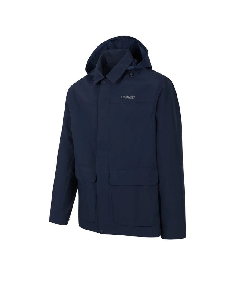 男款【WE ARE】韓國Discovery休閒連帽外套DMWJ35061