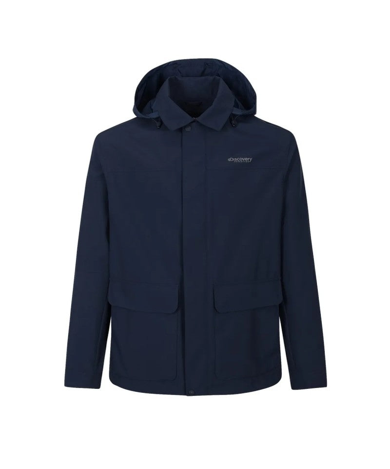 男款【WE ARE】韓國Discovery休閒連帽外套DMWJ35061