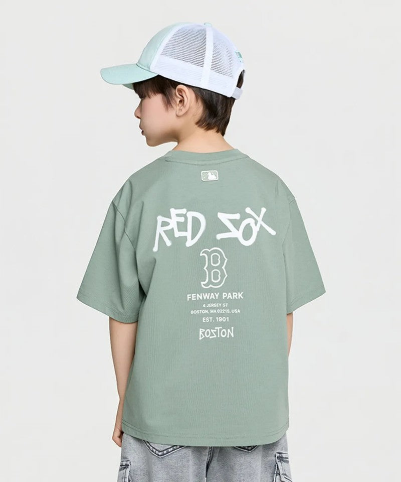 【WE ARE】韓國MLB KIDS休閒短袖T恤7ATSB0363