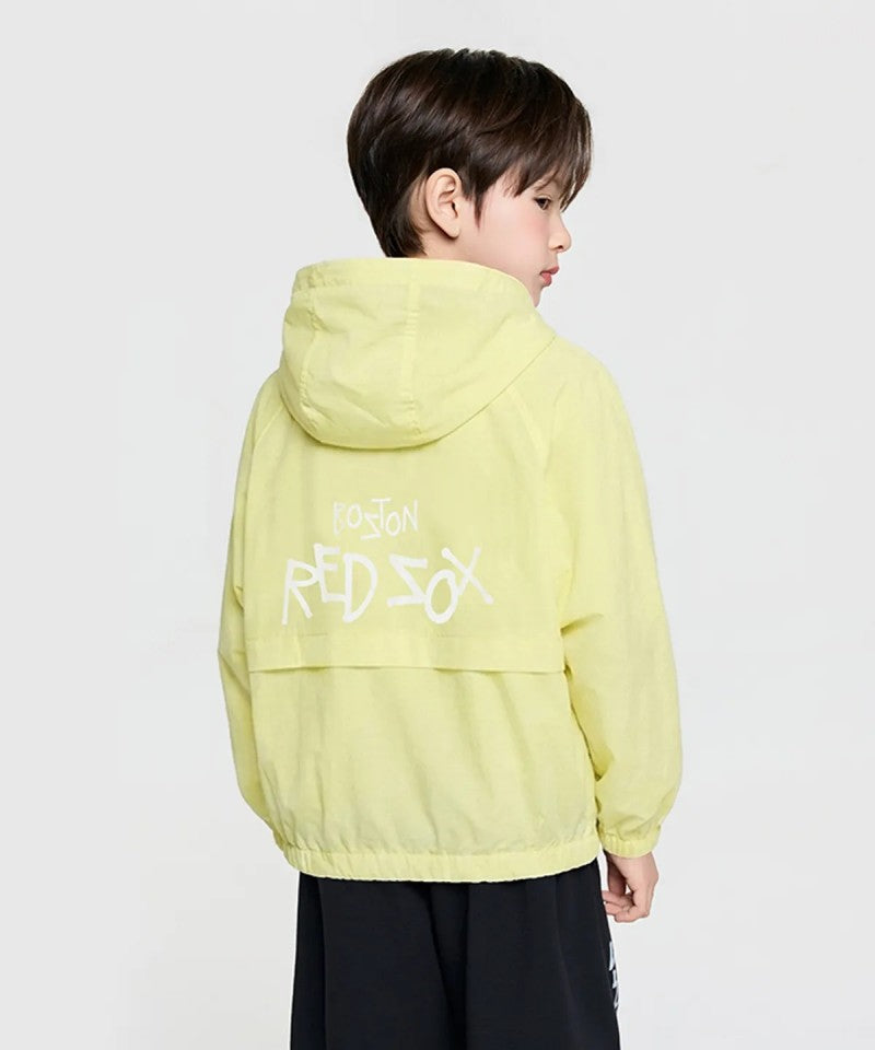 【WE ARE】韓國MLB KIDS休閒拉鏈防曬外套7AWJB0363