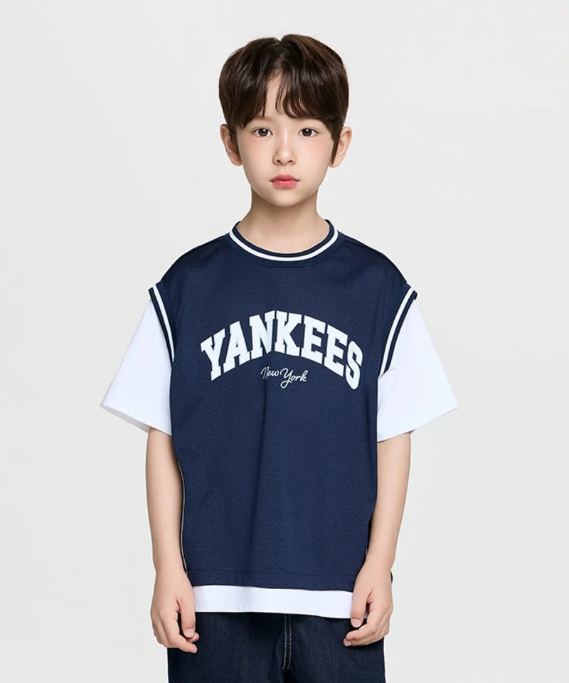 【WE ARE】韓國MLB KIDS休閒短袖T恤7ATSV0363