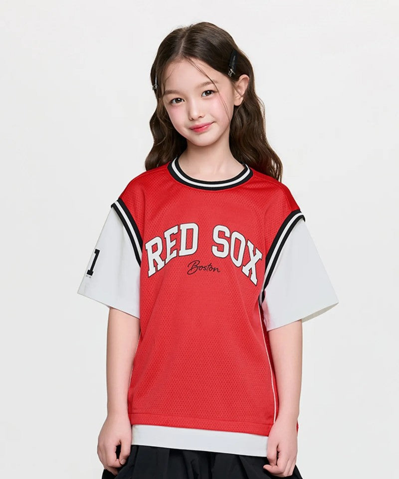 【WE ARE】韓國MLB KIDS休閒短袖T恤7ATSV0363
