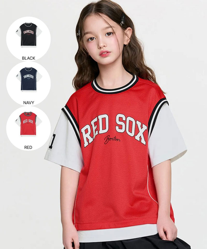 【WE ARE】韓國MLB KIDS休閒短袖T恤7ATSV0363