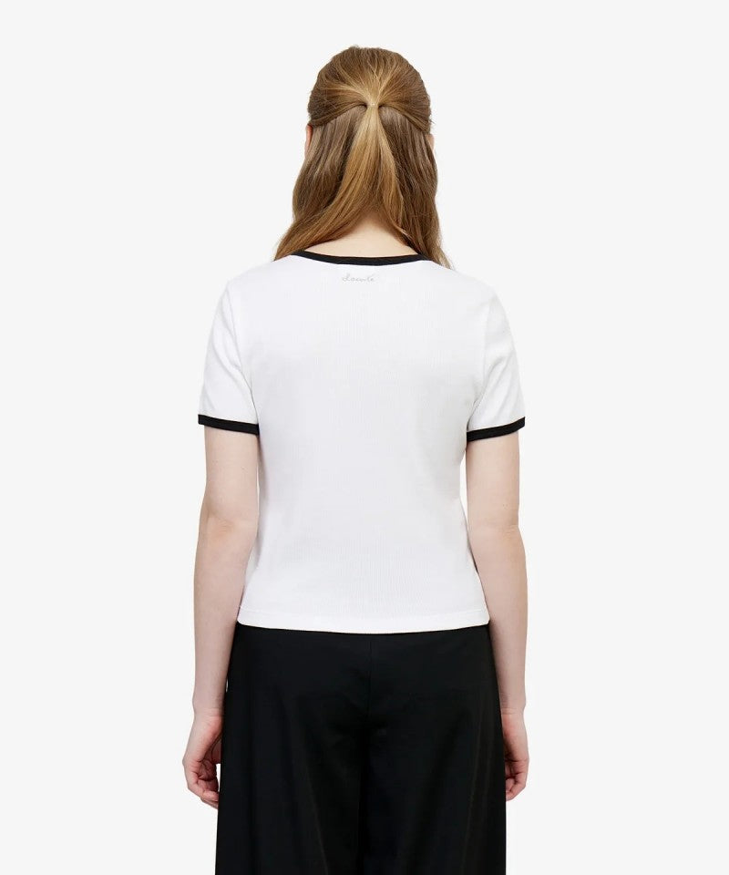 鱷魚折扣款 女款【WE ARE】韓國LACOSTE短袖T恤TF902E56G