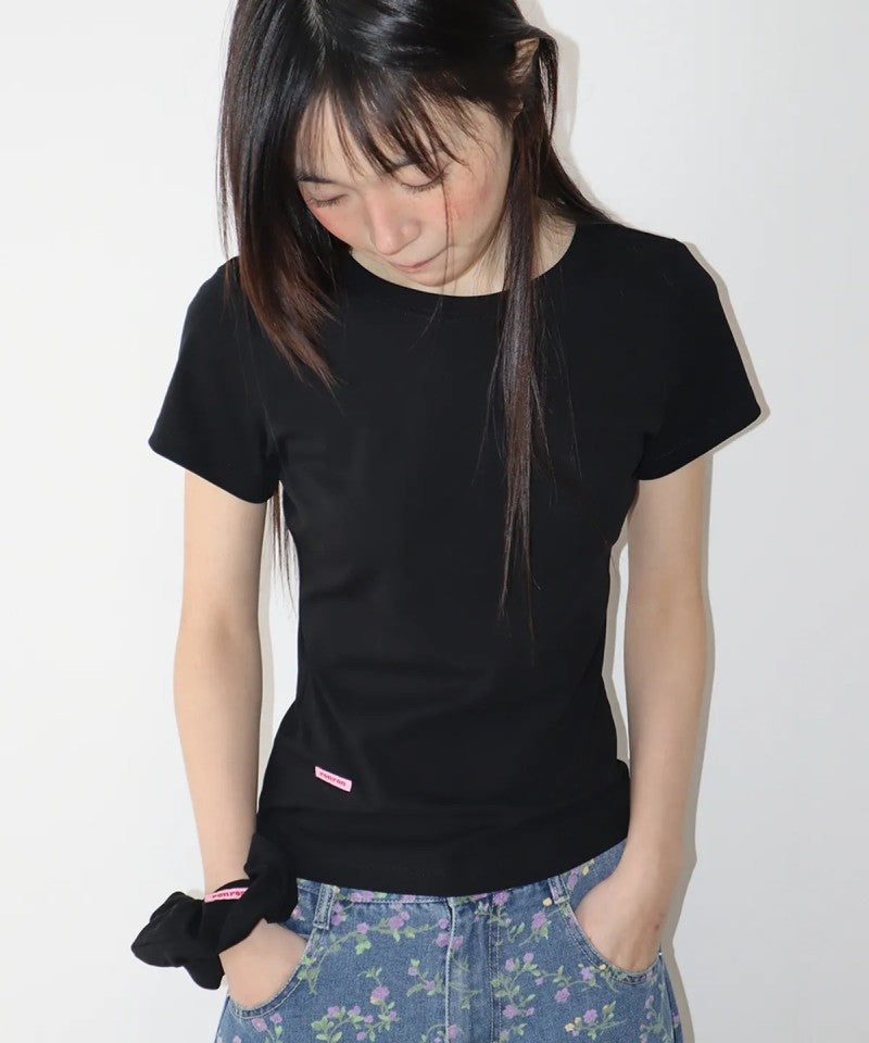 女款【WE ARE】韓國RONRON休閒發繩短袖T恤RR26AST5321