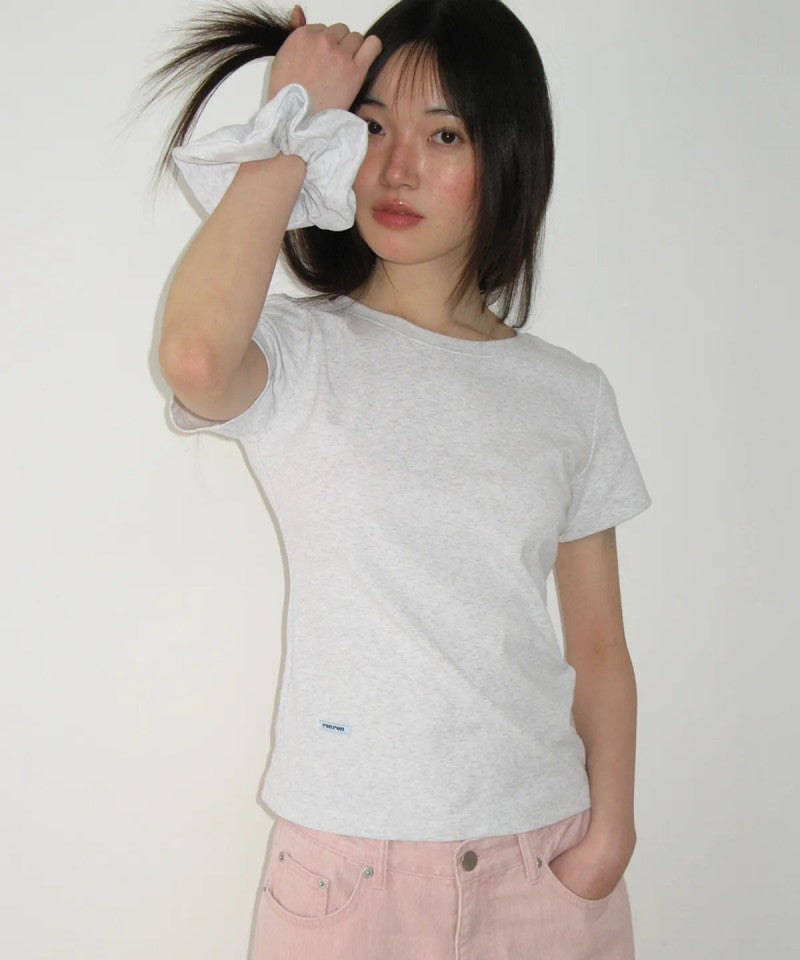 女款【WE ARE】韓國RONRON休閒發繩短袖T恤RR26AST5321