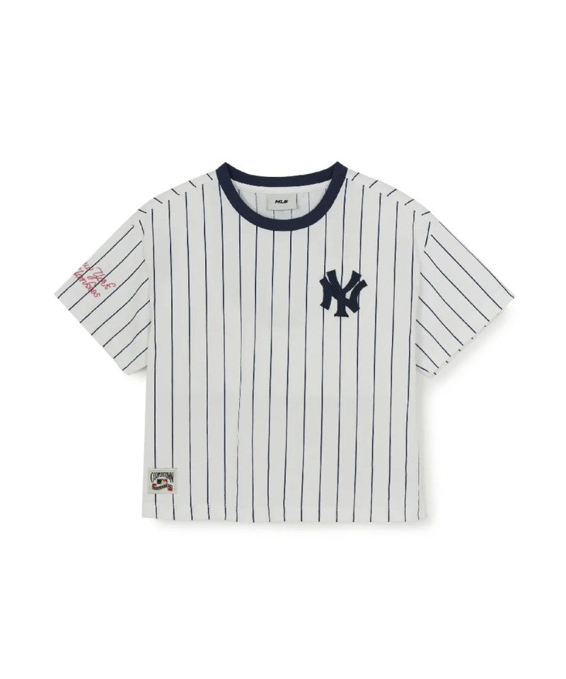 女童裝【WE ARE】韓國MLB KIDS休閒短袖+短褲套裝7FS1B0363