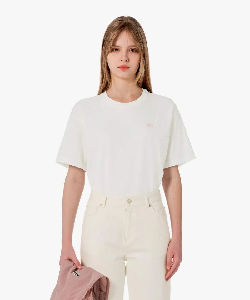鱷魚折扣款 女款【WE ARE】韓國LACOSTE短袖T恤TF937E56G