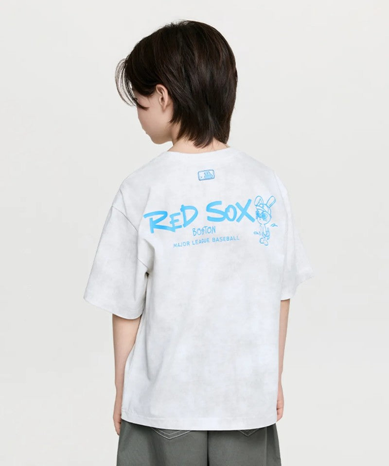 【WE ARE】韓國MLB KIDS休閒渲染短袖T恤7ATSB3163