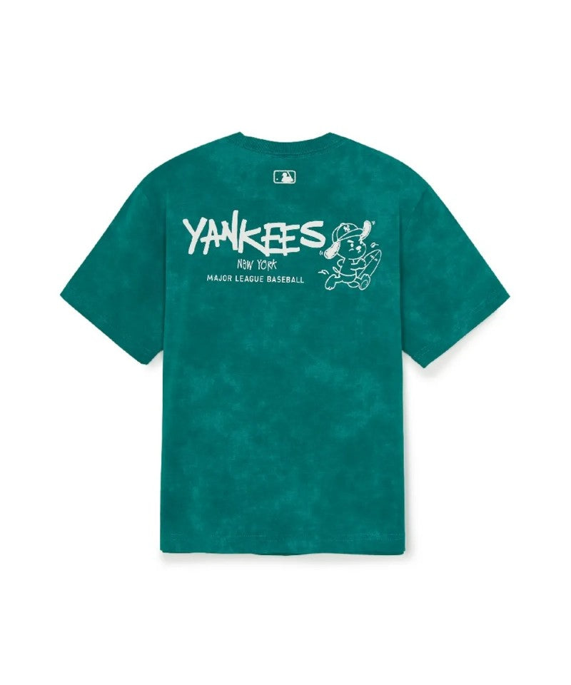 【WE ARE】韓國MLB KIDS休閒渲染短袖T恤7ATSB3163