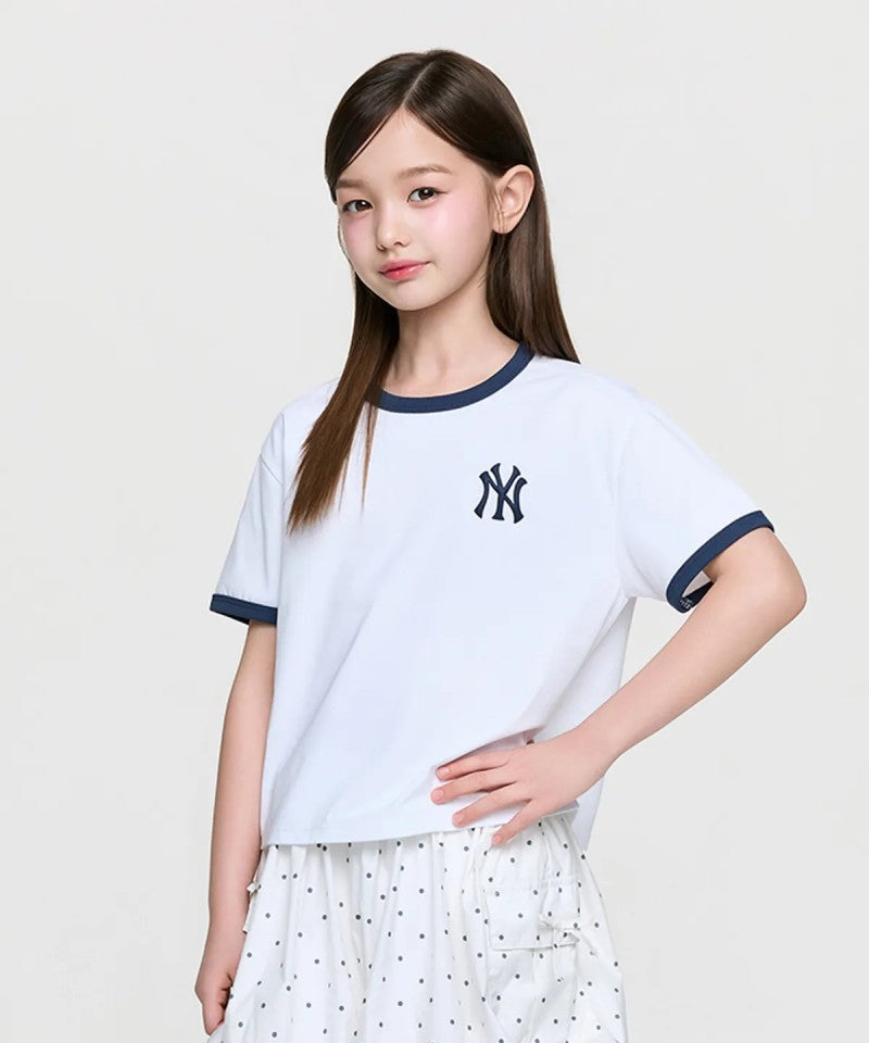 【WE ARE】韓國MLB KIDS休閒短袖T恤7FTSL0463