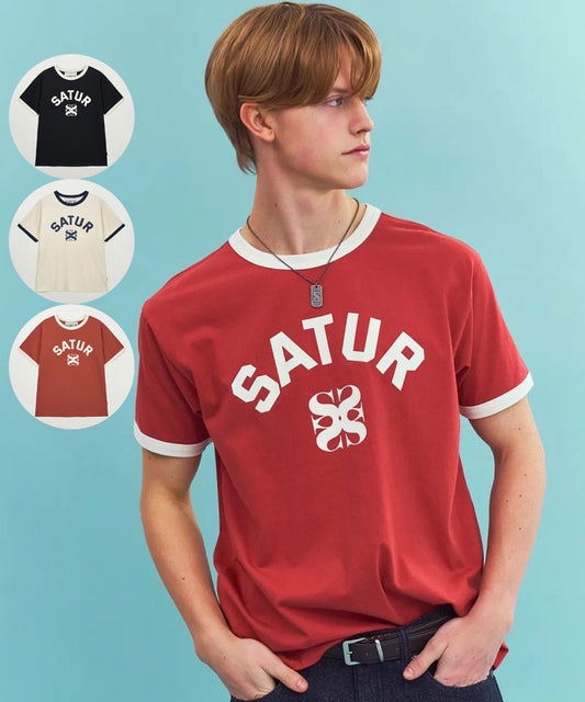 Satur折扣款男款【WE ARE】韓國Satur休閒短袖T恤SA262MTS01