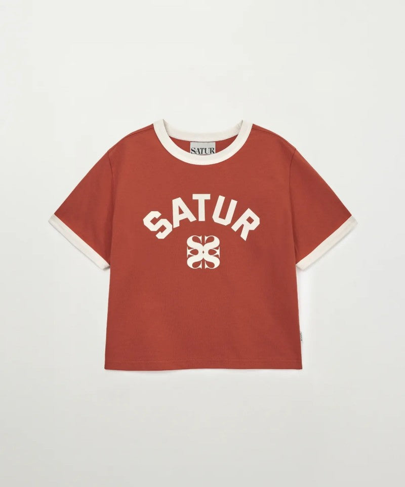 Satur折扣款 女款【WE ARE】韓國Satur休閒短袖T恤SA262WTS01
