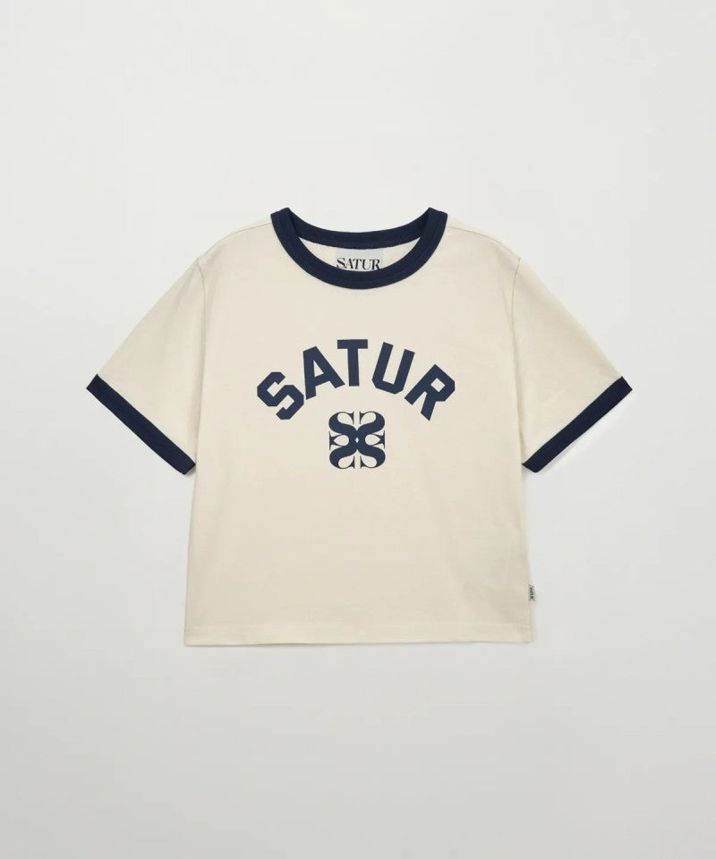 Satur折扣款 女款【WE ARE】韓國Satur休閒短袖T恤SA262WTS01
