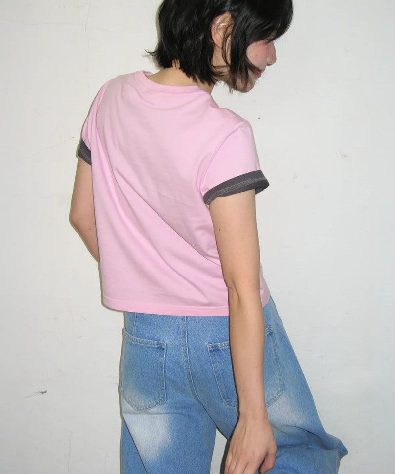 女款【WE ARE】韓國RONRON休閒短袖T恤RR26AST5609