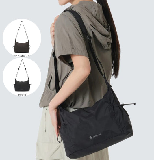 【WE ARE】韓國snow peak雪峰Cordura 輕量8L防潑水斜背包 S26MUTCB07