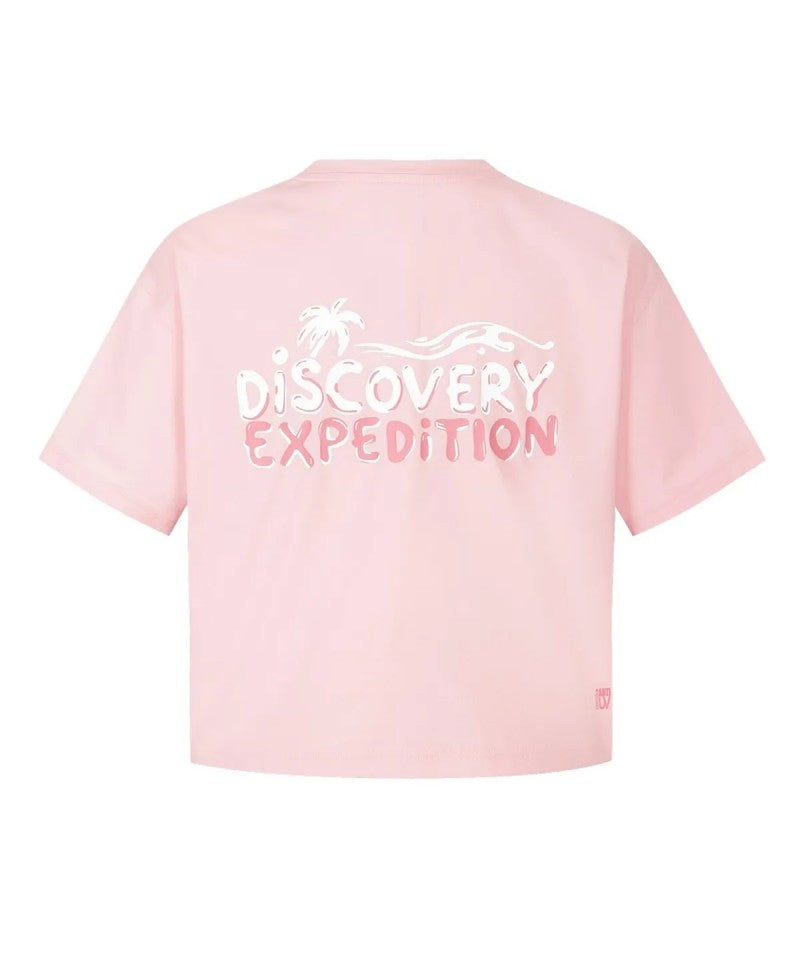 女款【WE ARE】韓國Discovery休閒背面logoT恤DWSW9B063