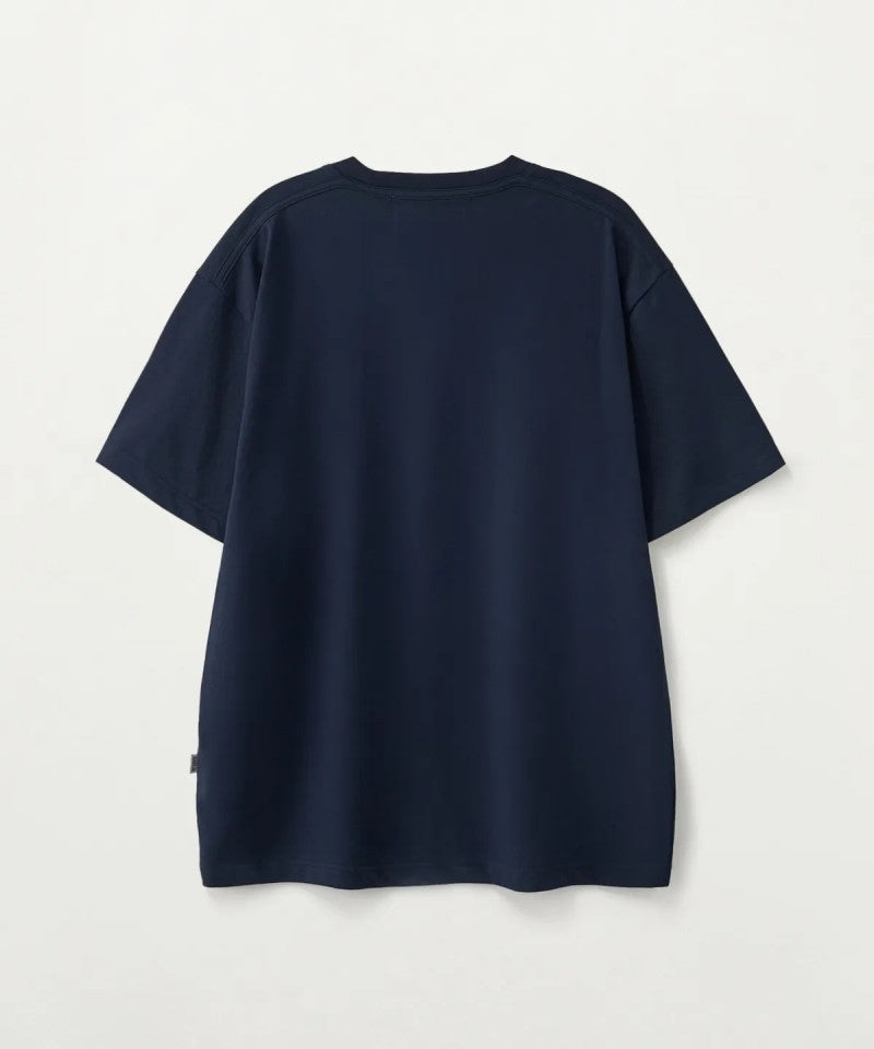 Satur特價款 男女同款【WE ARE】韓國Satur  刺繡小標短袖T恤SA262UTS03