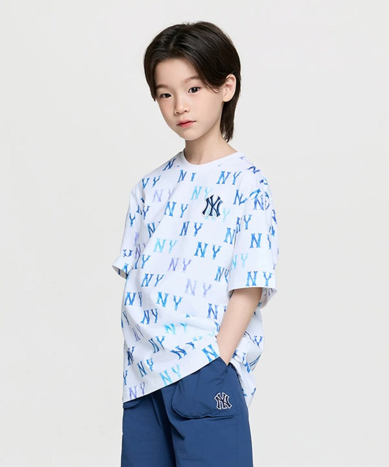 【WE ARE】韓國MLB KIDS休閒短袖T恤7ATSM0463