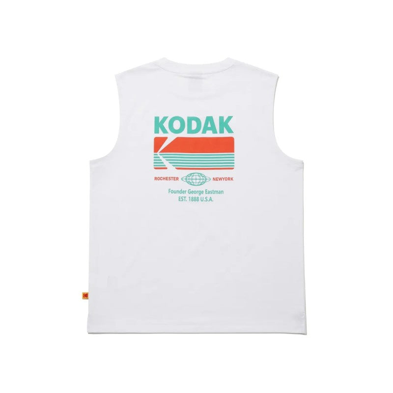 【WE ARE】韓國KODAK柯達休閒無袖背心T恤K6223LSL51